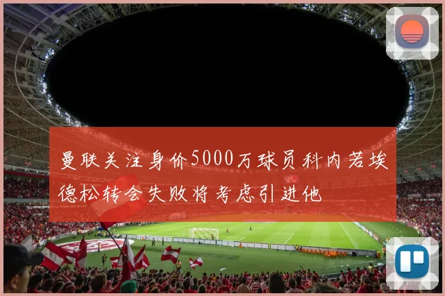曼联关注身价5000万球员科内若埃德松转会失败将考虑引进他