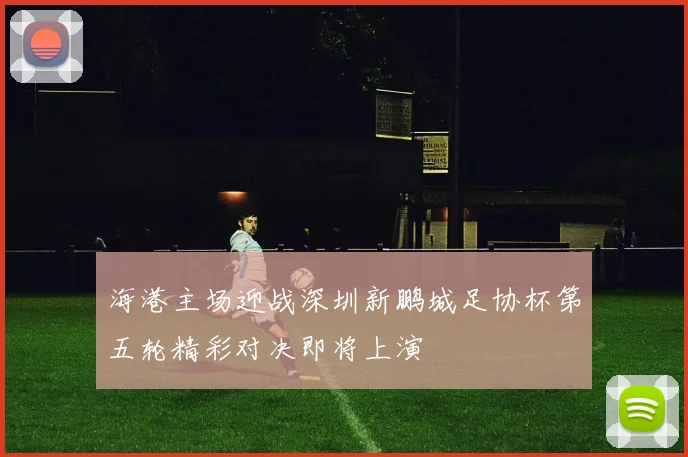 海港主场迎战深圳新鹏城足协杯第五轮精彩对决即将上演