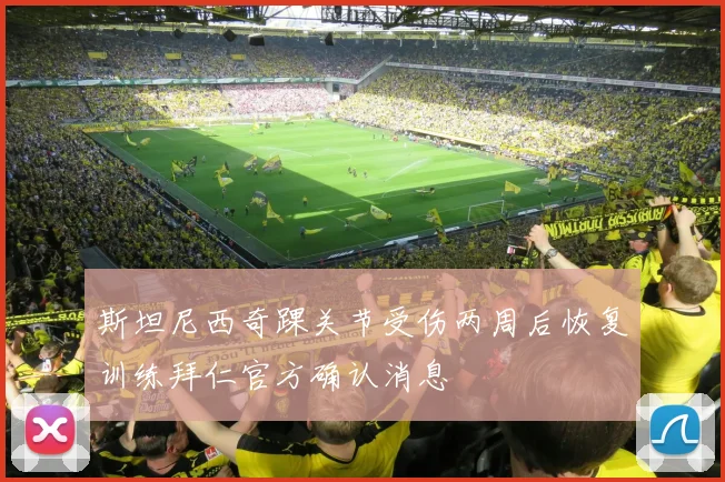 斯坦尼西奇踝关节受伤两周后恢复训练拜仁官方确认消息